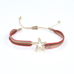 Handmade natural design braid bracelet collection boho bracelet