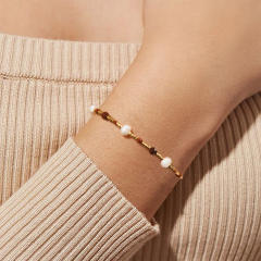 Boho miyiki bead waterpearl bead bracelet for women beach bracelet