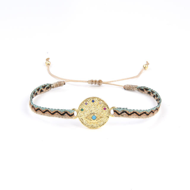 Handmade natural design braid bracelet collection boho bracelet