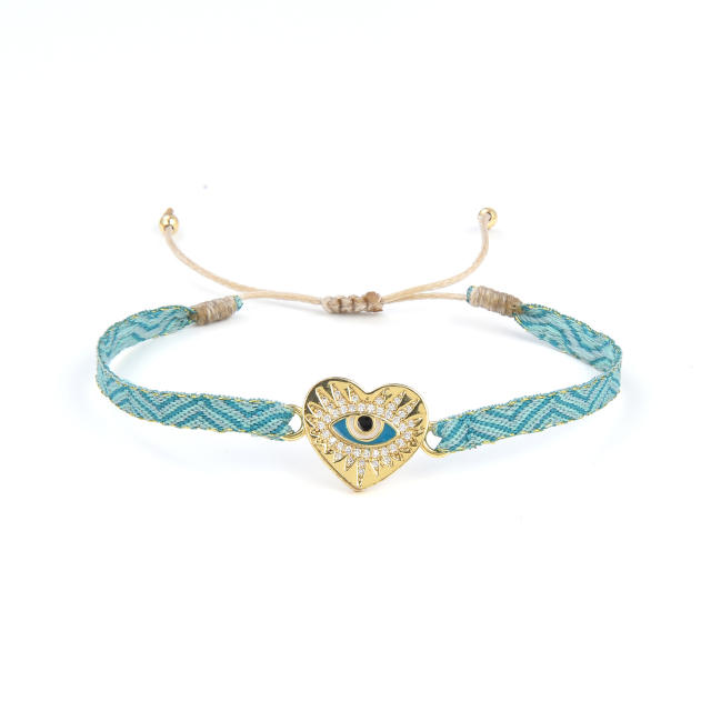 Handmade natural design braid bracelet collection boho bracelet