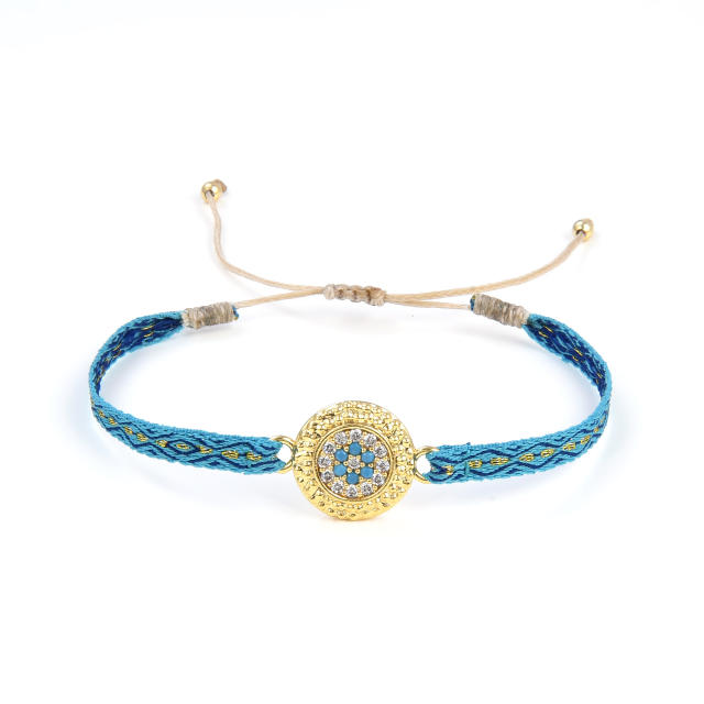 Handmade natural design braid bracelet collection boho bracelet