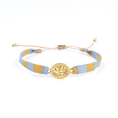 Handmade natural design braid bracelet collection boho bracelet