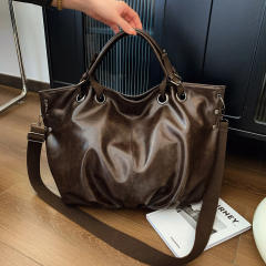 Relaxation Large Capacity Bag Vintage Shoulder Crossbody Bag Portable Tote Bag