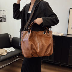 Relaxation Large Capacity Bag Vintage Shoulder Crossbody Bag Portable Tote Bag