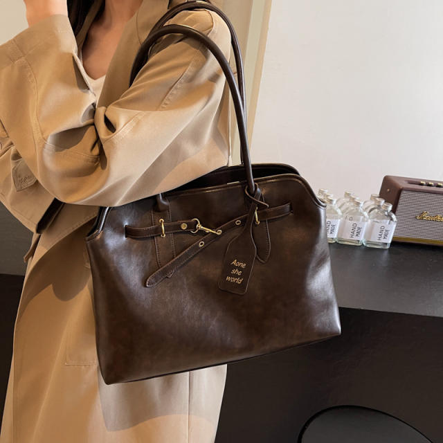 2024 New Fashion Casual Tote Bag  Trendy All-match Shoulder Bag