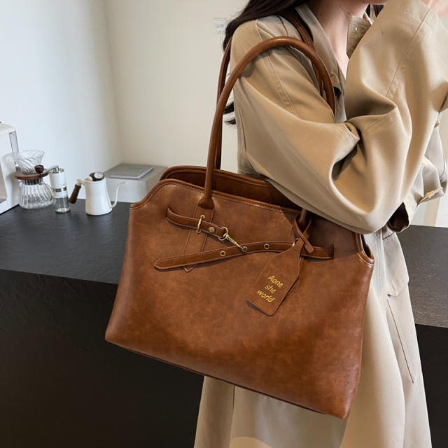 2024 New Fashion Casual Tote Bag  Trendy All-match Shoulder Bag