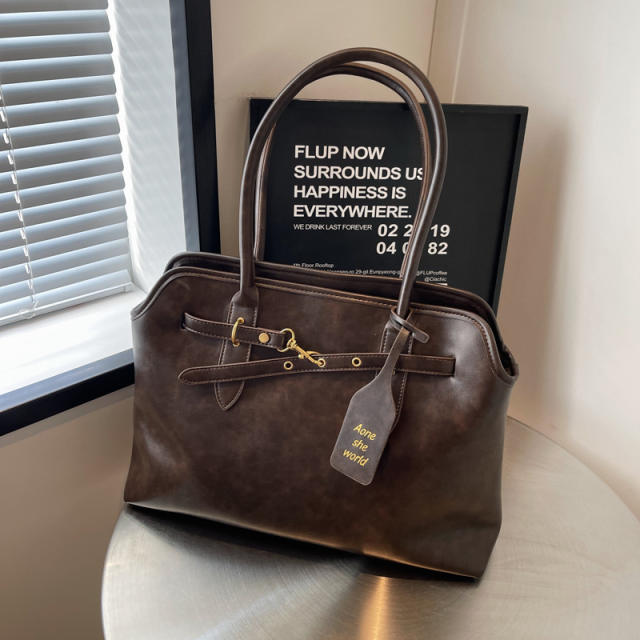 2024 New Fashion Casual Tote Bag  Trendy All-match Shoulder Bag
