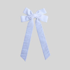 Winter autumn velvet two layer bow french barrette hair clips