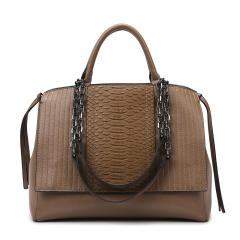 Women's Crocodile Pattern Large Capacity Tote Bag Autumn Winter New Women's Bag High-end Lightweight Handbag