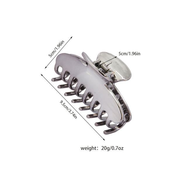 New laser series large hair claw clips 9.5cm