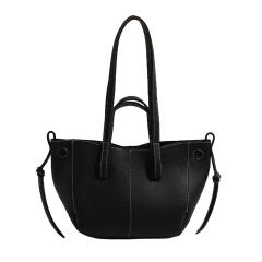 French Design Tote Bag Pleated Underarm Bag 2024 Autumn Large Capacity Bag Fashion Handbag