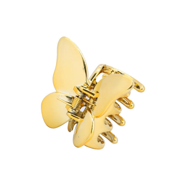New laser design butterfly hair claw clips
