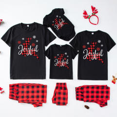 Short sleeve christmas pajamas