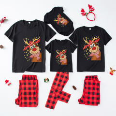 Short sleeve christmas pajamas