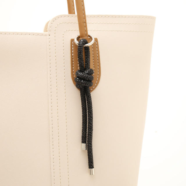 High-grade Drill Chain Pendant keychain bag charm accessory