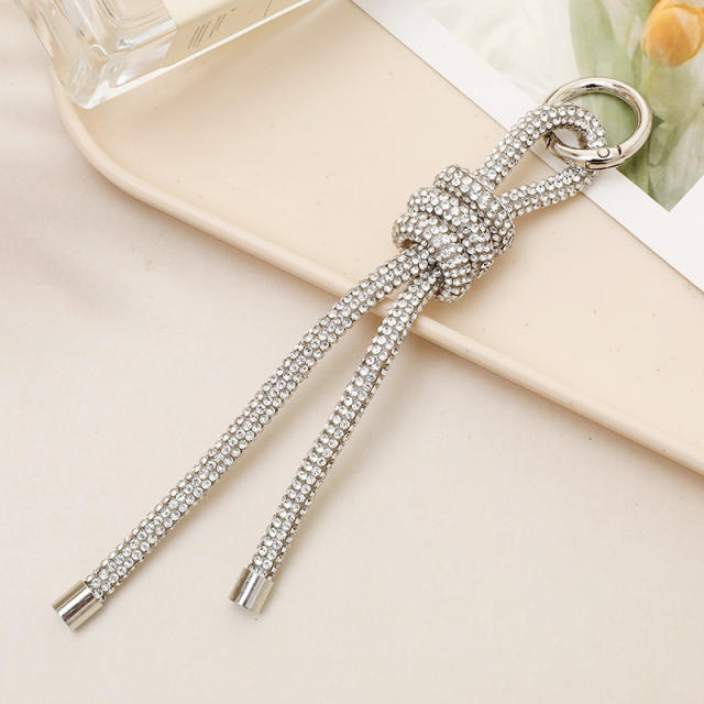 High-grade Drill Chain Pendant keychain bag charm accessory
