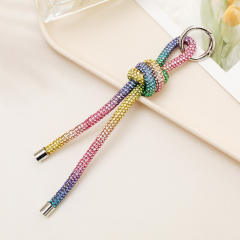 High-grade Drill Chain Pendant keychain bag charm accessory