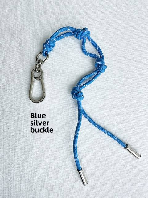 Color Rope Bag Charm Fashionable All-match Adjustable Woven Hand Rope Hanging Ornaments