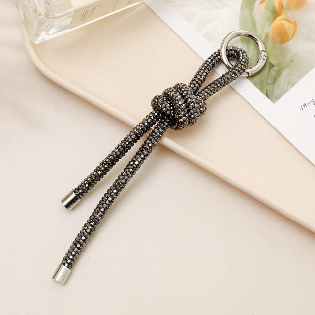 High-grade Drill Chain Pendant keychain bag charm accessory