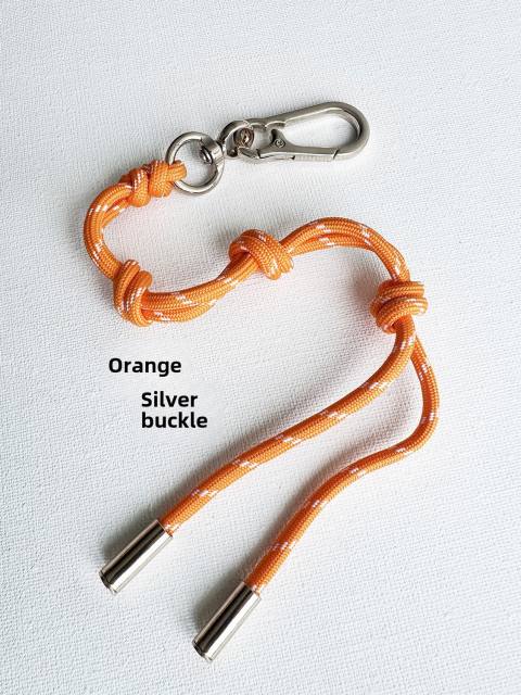 Color Rope Bag Charm Fashionable All-match Adjustable Woven Hand Rope Hanging Ornaments