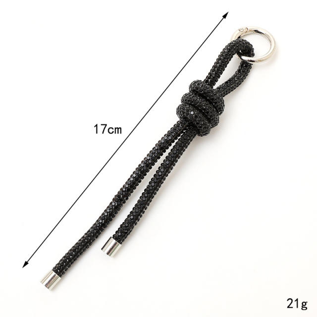High-grade Drill Chain Pendant keychain bag charm accessory