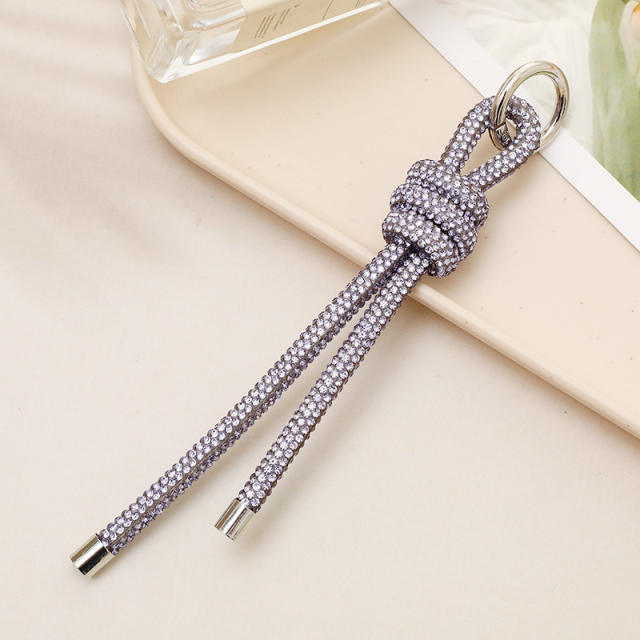 High-grade Drill Chain Pendant keychain bag charm accessory