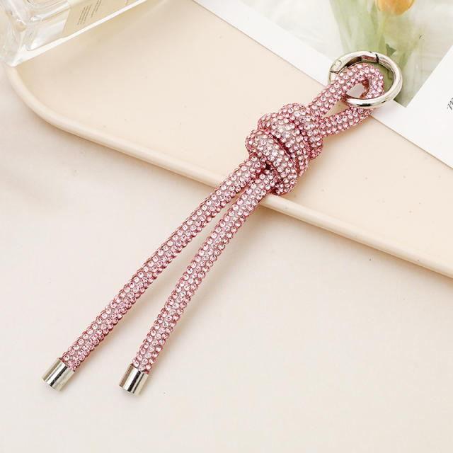 High-grade Drill Chain Pendant keychain bag charm accessory
