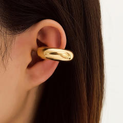 Vintage drop-shaped earrings set creative spherical ear cuff earring set