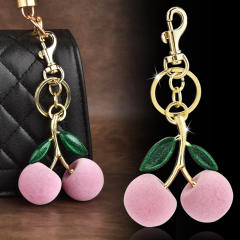 Cherry Keychain Bag Pendant