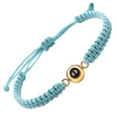 Hot ale stainless steel woven bracelet 100 kinds of I love your language picture photo bracelet
