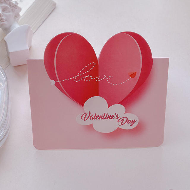 Love greeting card 520 card I Love You Flowers Festival Valentine's Day greeting card