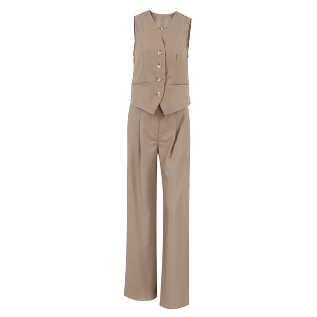 Summer New Vest Suit Pants suit 2024 Fashion
