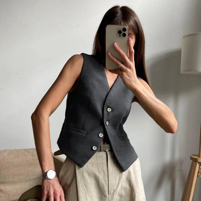 Summer New Vest Suit Pants suit 2024 Fashion