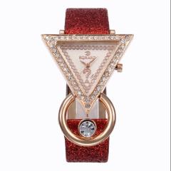 Women's Quartz Watch Casual Simple colorful crystal Peacock Jewelry Set