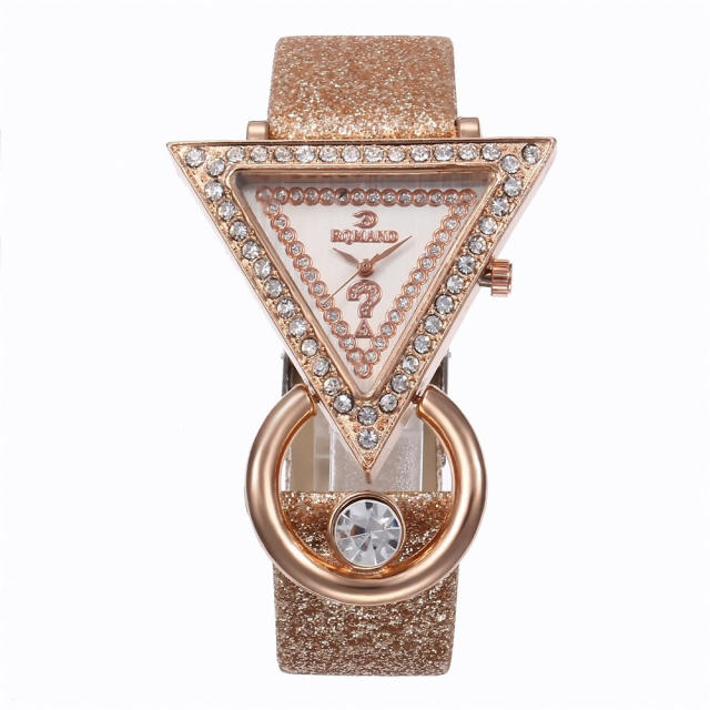 Women's Quartz Watch Casual Simple colorful crystal Peacock Jewelry Set