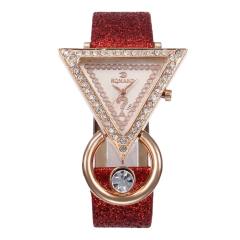 Women's Quartz Watch Casual Simple colorful crystal Peacock Jewelry Set
