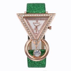 Women's Quartz Watch Casual Simple colorful crystal Peacock Jewelry Set