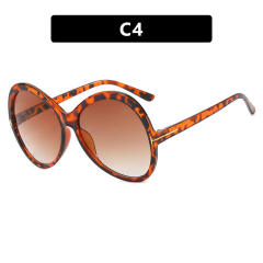 Letter T Large Frame Butterfly Sunglasses