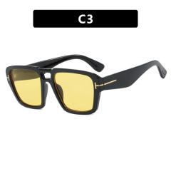 Letter T Sunglasses 2024 New Retro Sunglasses UV Protection Sunglasses