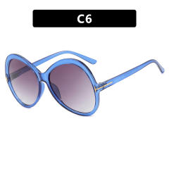 Letter T Large Frame Butterfly Sunglasses