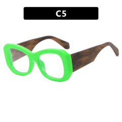 Chunky candy color frame sunglasses reading glasses