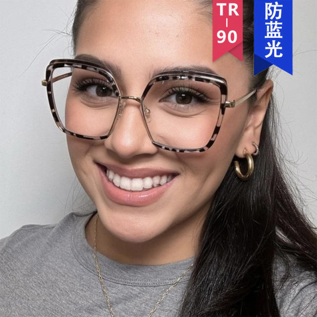 TR90 easy match women anti blue light reading glasses