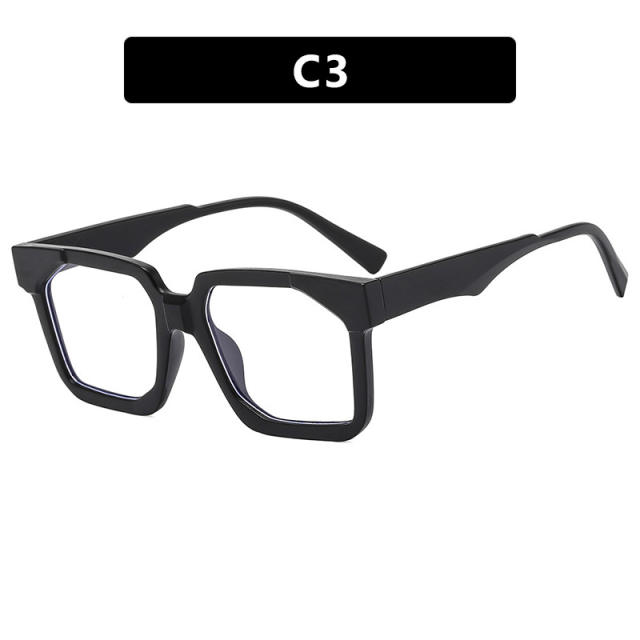 Anti blue light women big frame reading glasses