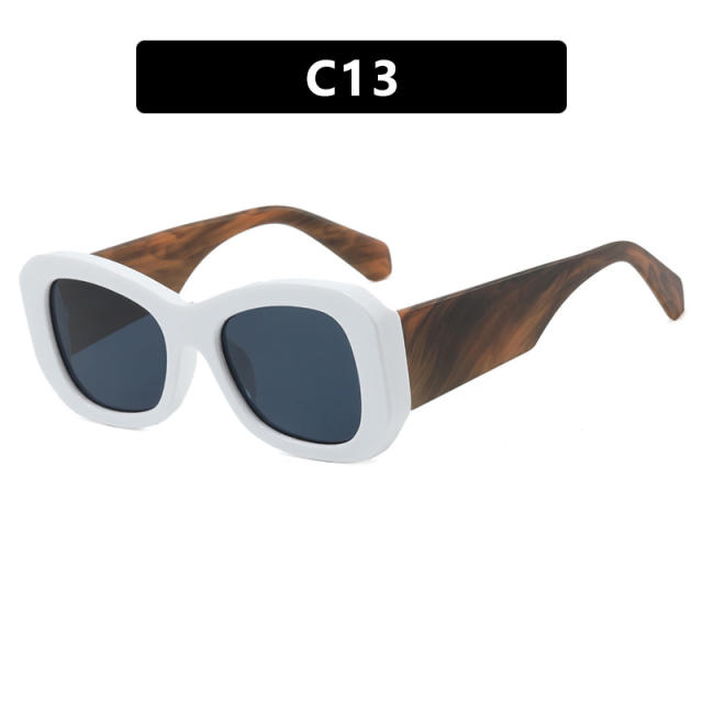 Chunky candy color frame sunglasses reading glasses
