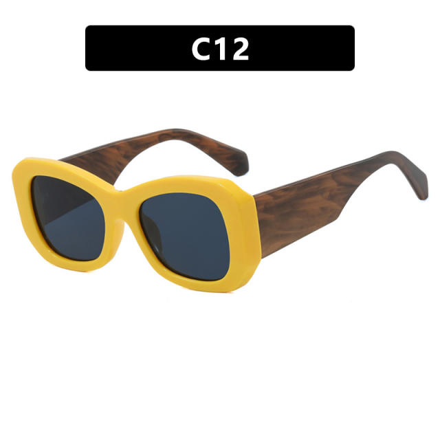 Chunky candy color frame sunglasses reading glasses