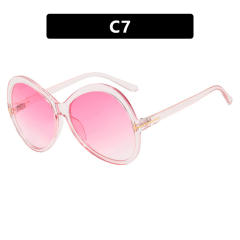 Letter T Large Frame Butterfly Sunglasses