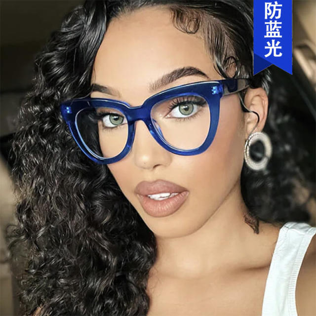 Triangle Cat's Eye Anti-Blue Light WOMEN reading glasses