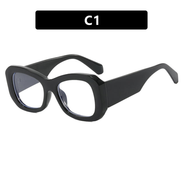 Chunky candy color frame sunglasses reading glasses