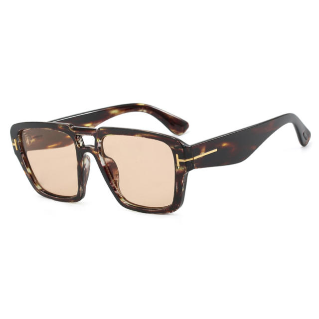 Letter T Sunglasses 2024 New Retro Sunglasses UV Protection Sunglasses
