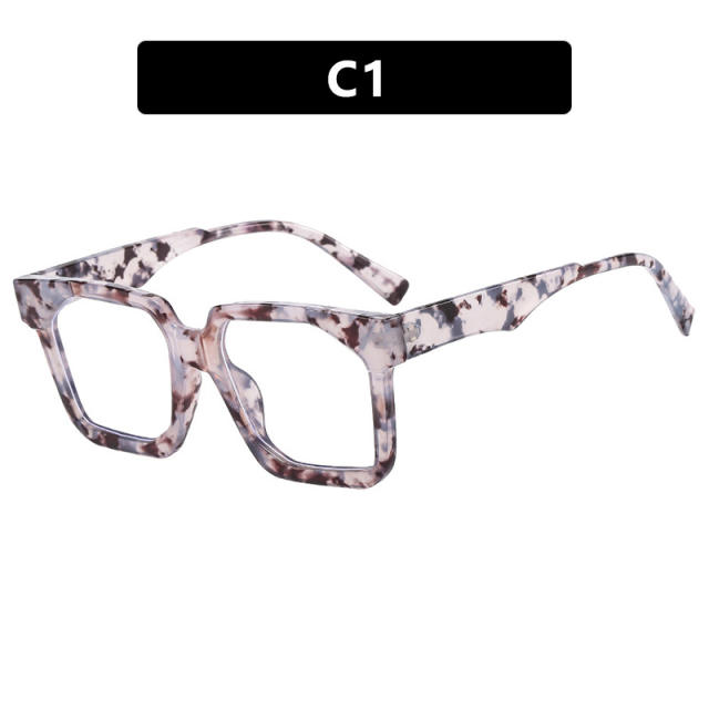 Anti blue light women big frame reading glasses